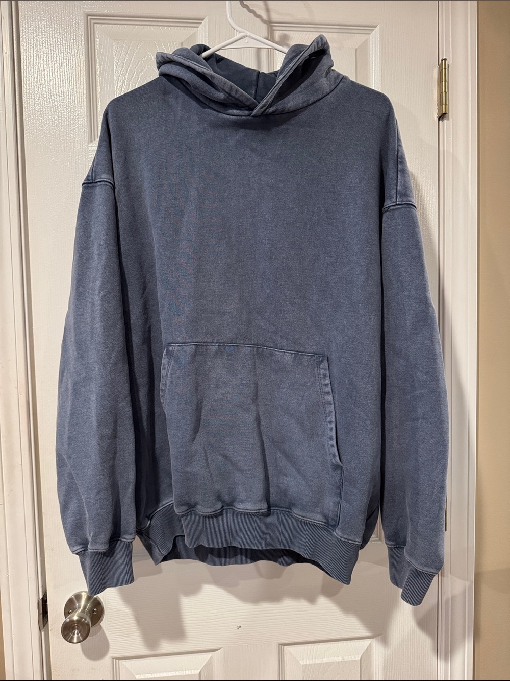Skims washed blue hoodie size small